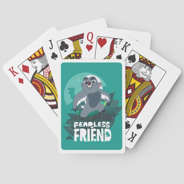 Lion Guard | Fearless Friend Bunga Poker Cards (Back)