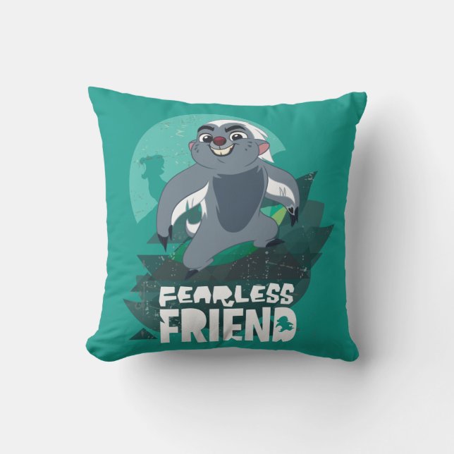 Lion Guard | Fearless Friend Bunga Throw Pillow (Front)