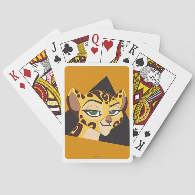 Lion Guard | Fuli Character Art Poker Cards (Back)