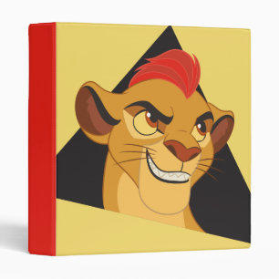 Lion Guard Kion Character Art 3 Ring Binder