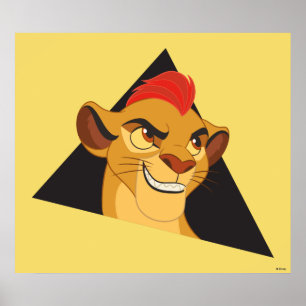 Lion Guard Kion Character Art Poster