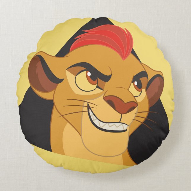 Lion Guard | Kion Character Art Round Pillow (Front)