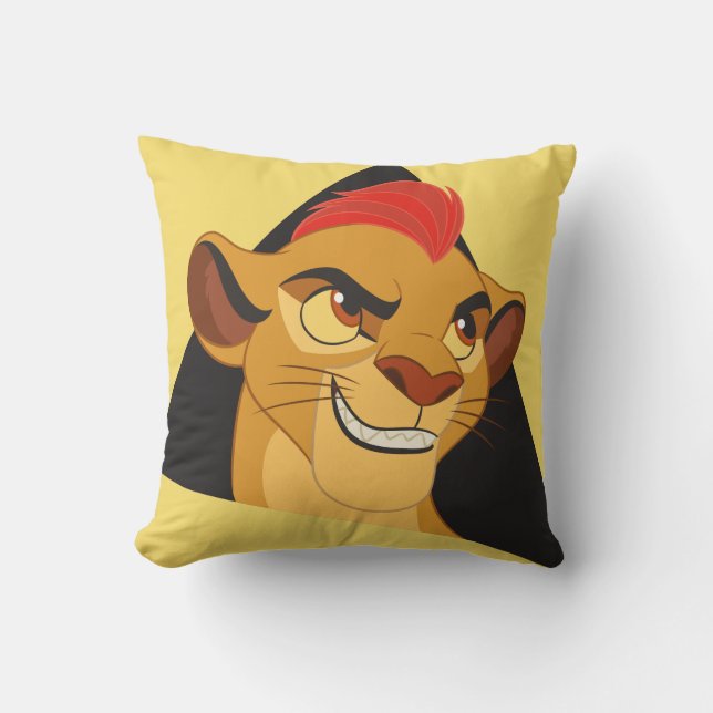 Lion Guard | Kion Character Art Throw Pillow (Front)