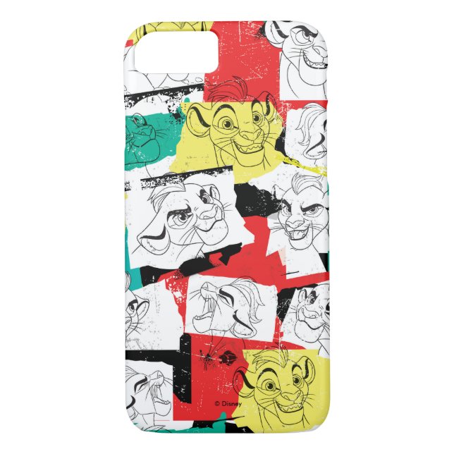 Lion Guard | Kion Expressions Pattern Case-Mate iPhone Case (Back)