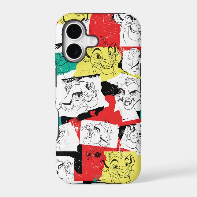 Lion Guard | Kion Expressions Pattern Iphone Case (Back)