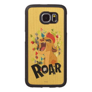 Lion Guard   Kion Roar Carved Wood Samsung Galaxy S6 Case