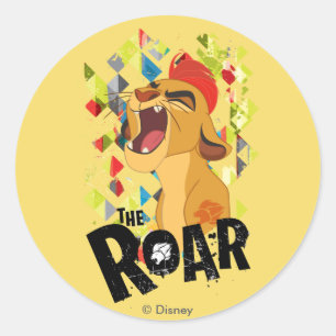 Lion Guard Kion Roar Classic Round Sticker