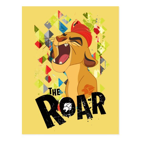 lion guard kion roaring