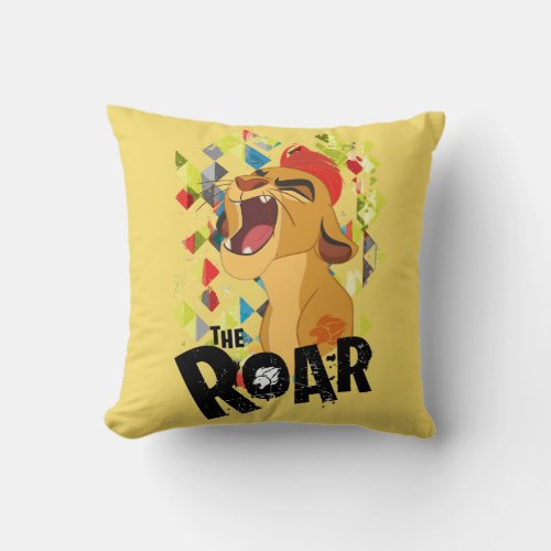 Lion Guard  Kion Roar Throw Pillow