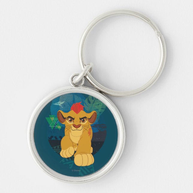 Lion Guard | Kion Safari Graphic Keychain (Front)
