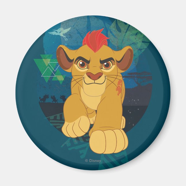 Lion Guard | Kion Safari Graphic Magnet (Front)