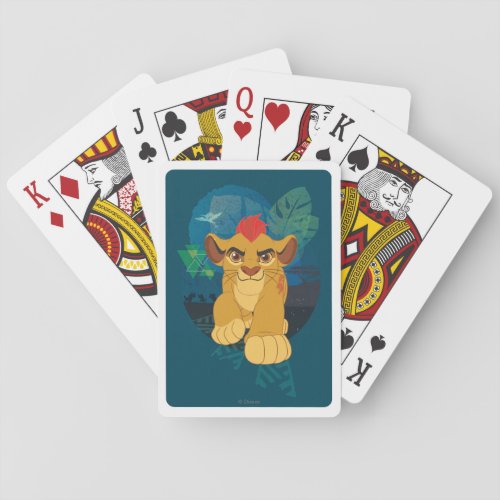 Lion Guard  Kion Safari Graphic Poker Cards