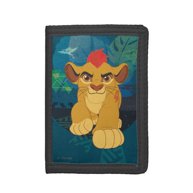 Lion Guard | Kion Safari Graphic Trifold Wallet (Front Vertical)