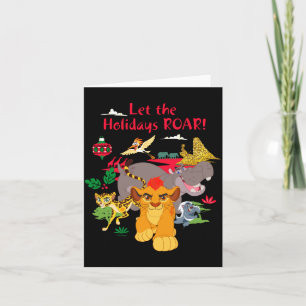 Lion Guard Let The Holidays Roar  Card
