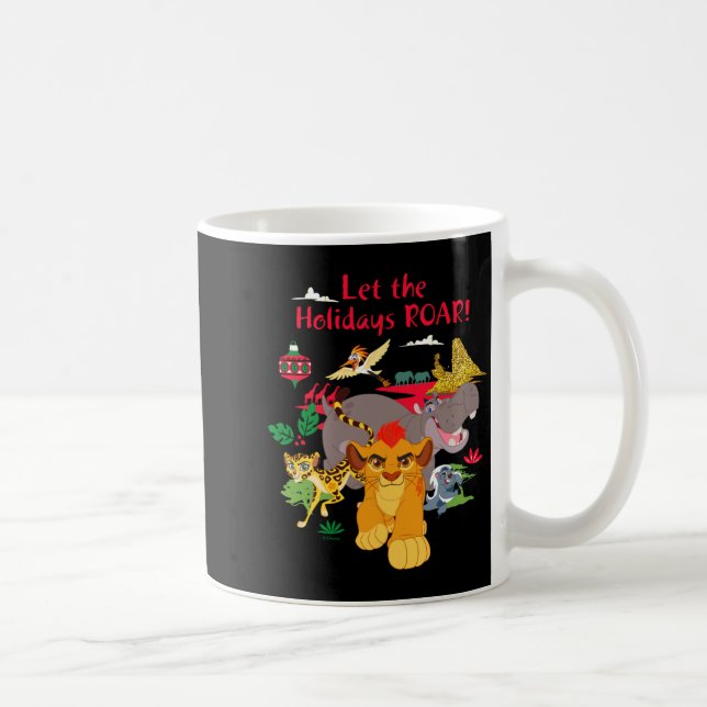 Lion Guard Let The Holidays Roar  Coffee Mug (Right)