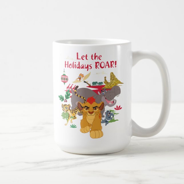 Lion Guard | Let The Holidays Roar Coffee Mug (Right)