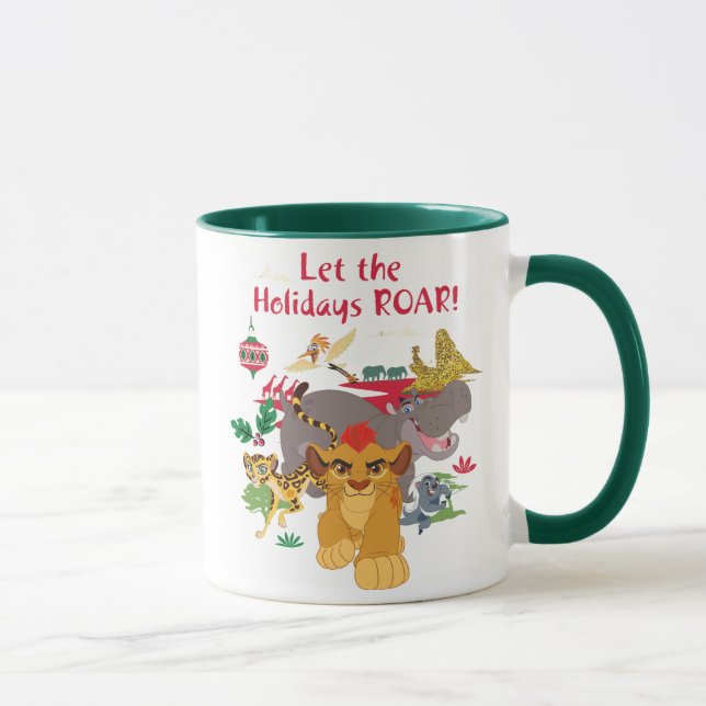 Lion Guard | Let The Holidays Roar Mug (Right)