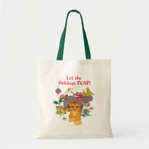 Lion Guard   Let The Holidays Roar Tote Bag