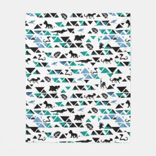 Lion Guard Mosaic Pattern Fleece Blanket