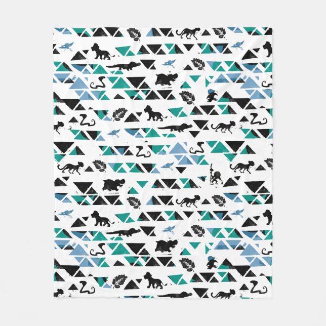 Lion Guard | Mosaic Pattern Fleece Blanket (Front)