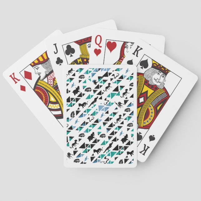 Lion Guard | Mosaic Pattern Poker Cards (Back)