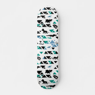 Lion Guard Mosaic Pattern Skateboard