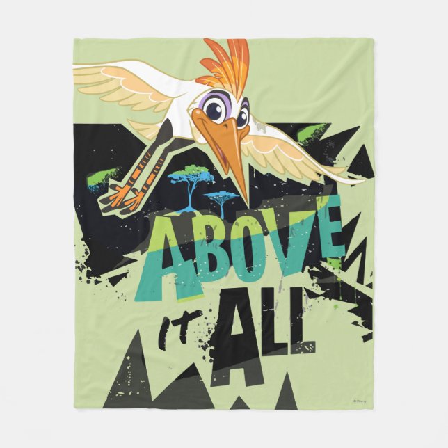 Lion Guard | Ono, Above It All Fleece Blanket (Front)