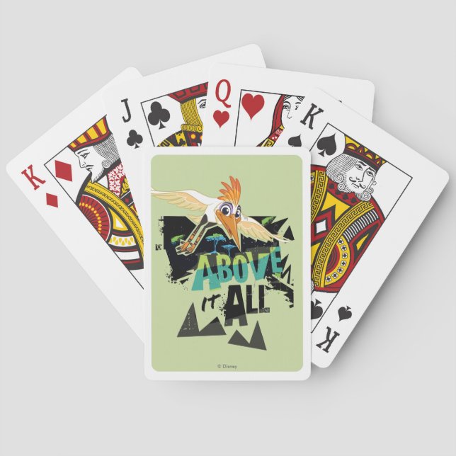Lion Guard | Ono, Above It All Poker Cards (Back)
