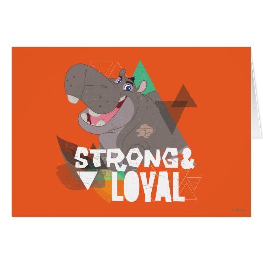 Lion Guard | Strong & Loyal Beshte Cards (Front Horizontal)