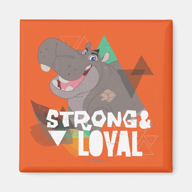 Lion Guard | Strong & Loyal Beshte Magnet (Front)