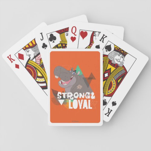 Lion Guard  Strong  Loyal Beshte Poker Cards