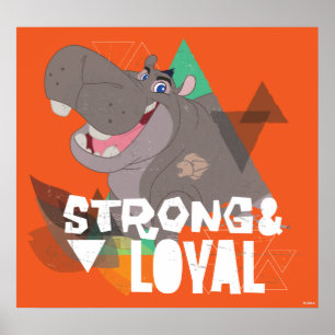 Lion Guard Strong & Loyal Beshte Poster