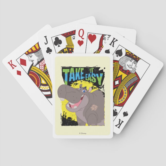 Lion Guard | Take It Easy Beshte Poker Cards (Back)