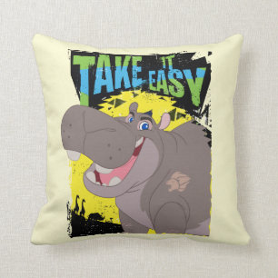 Lion Guard Take It Easy Beshte Throw Pillow