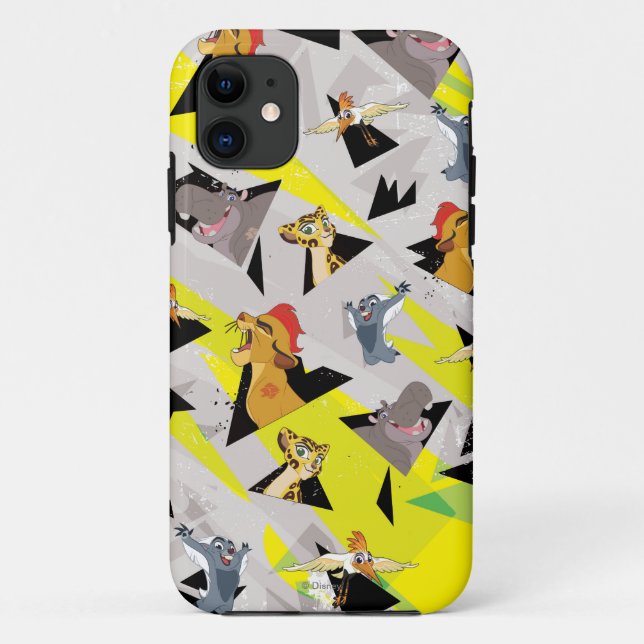 Lion Guard | Triangle Pattern Case-Mate iPhone Case (Back)