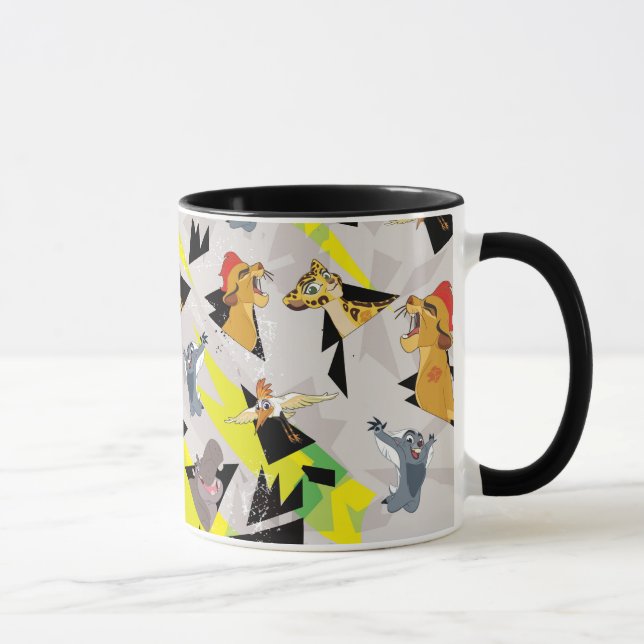 Lion Guard | Triangle Pattern Mug (Right)