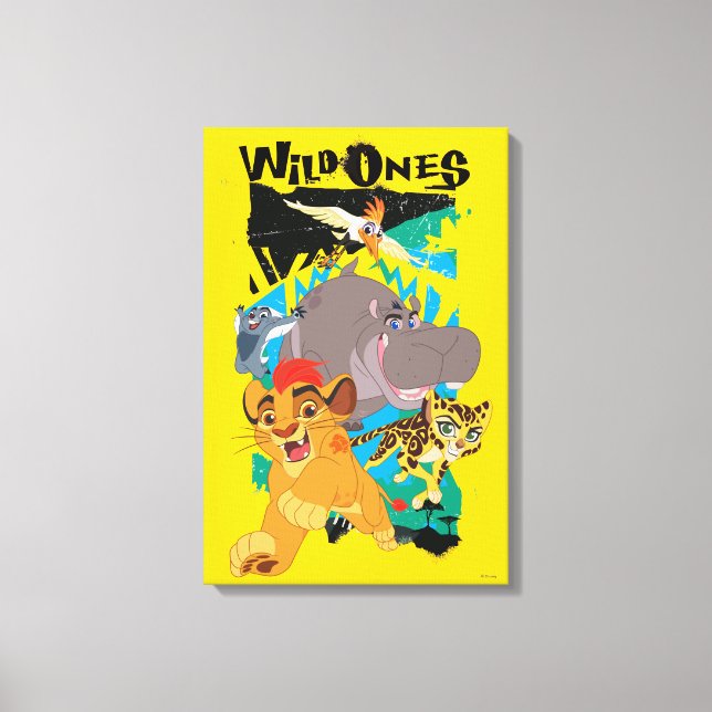 Lion Guard | Wild Ones Canvas Print (Front)