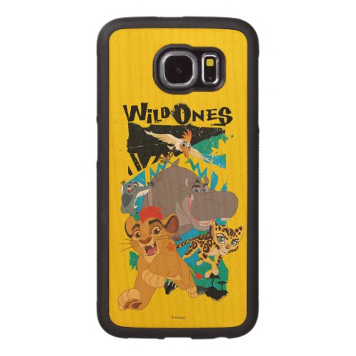 Lion Guard  Wild Ones Carved Wood Samsung Galaxy S6 Case