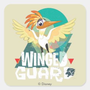 Lion Guard   Winged Guard Ono Square Sticker
