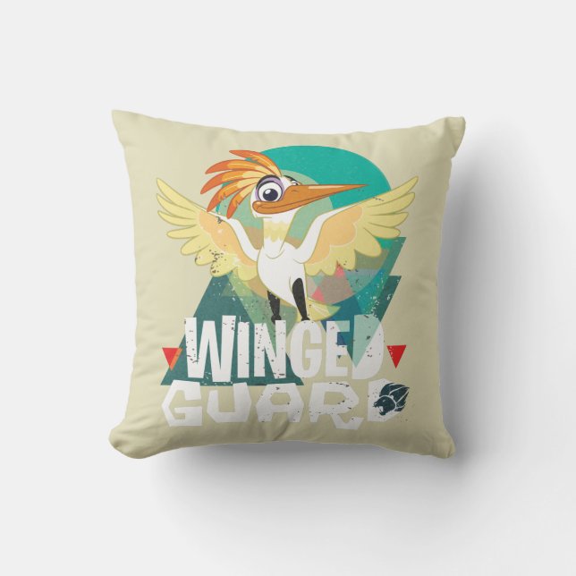 Lion Guard | Winged Guard Ono Throw Pillow (Front)
