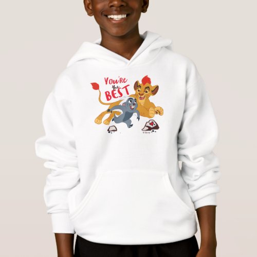 Lion Guard  Youre the Best Valentine 2 Hoodie
