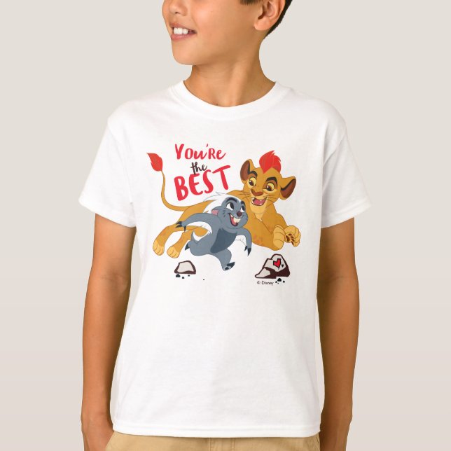 Lion Guard | You're the Best Valentine 2 T-Shirt (Front)