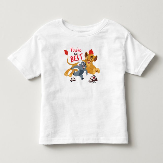 Lion Guard | You're the Best Valentine 2 Toddler T-shirt (Front)