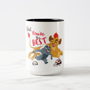 Lion Guard You're the Best Valentine Two-Tone Coffee Mug