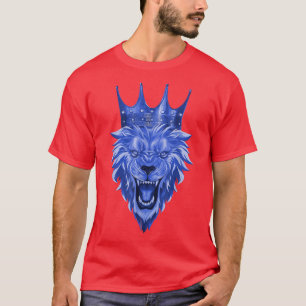 Lion Head CrownWorkout Beast King Motivation Gym B T-Shirt