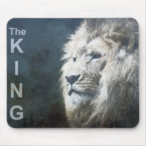 Lion Head Custom Pop Art Picture Template Mouse Pad