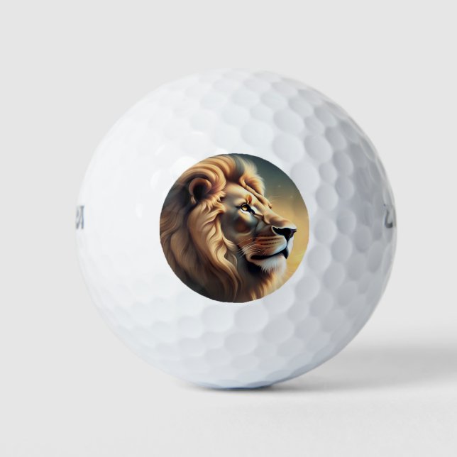 Lion Head Golf Balls (Front)