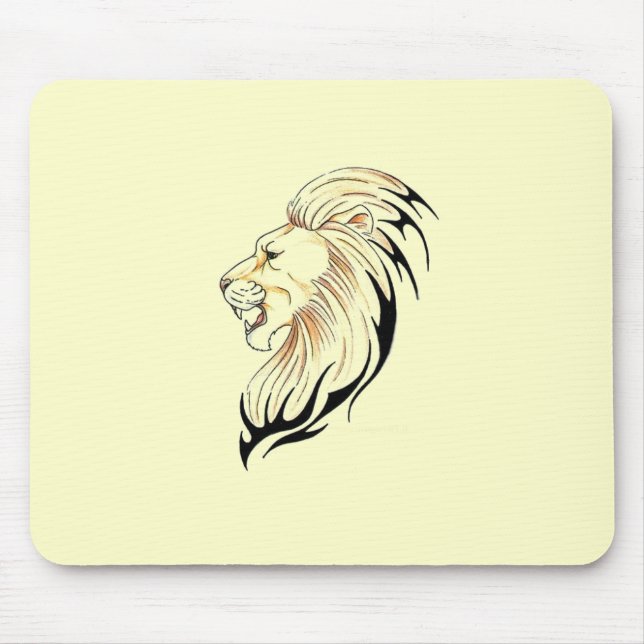 lion head mousepad (Front)