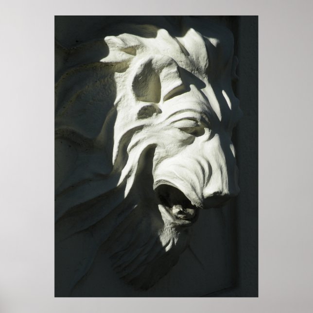 Lion Head Poster (Front)