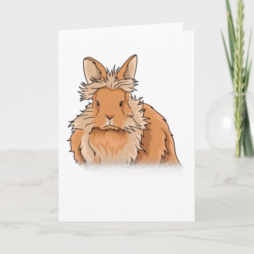 Lion Head Rabbit Gift Card